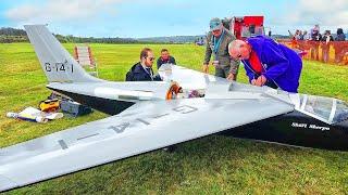 65KG SELFBUILD SHORT SHERPA SB4 RC SCALE 12 MODEL FLIGHT DEMONSTRATION