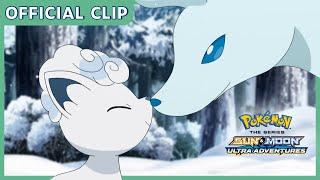 Snowy & Alolan Ninetales  Pokémon the Series Sun & Moon—Ultra Adventures  Official Clip