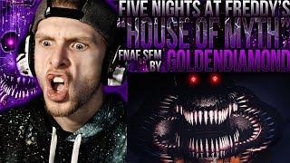 Vapor Reacts #628  FNAF SFM CREEPY FNAF ANIMATION House of Myth by GoldenDiamond REACTION