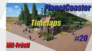 Planet Coaster#20 Zeitraffer Timelaps die verschönerung der Achterbahn MK-Fröstl