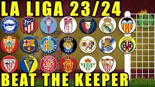 La Liga 202324 - Beat The Keeper Marble Race  Marble Race King