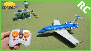 LEGO 60104 RC Motorized Airplane & Airport Passenger Terminal by 뿡대디