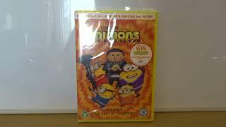 Minions The Rise Of Gru UK DVD Unboxing