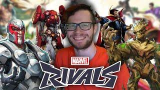 So I Tried out Marvel Rivals Tank Characters... Heres how it Went