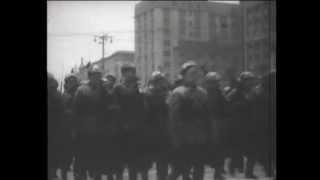 Парад на Красной Площади. 7 ноября 1941 года