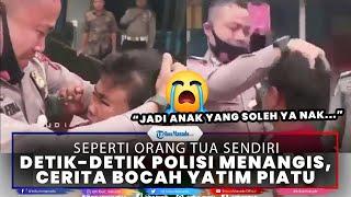 MOMEN HARU Bocah Yatim Piatu Cerita Kisah Hidup Polisi Langsung Menangis jadi anak soleh ya..