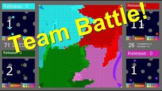 Team Battle Episode 18 - Territory War Algodoo Marble Race