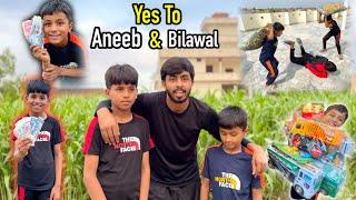 SAYING YES TO ANEEB & BILAWAL  Yes Wale Challenge Ne Mera Bura Hal Kar Diya  Zohaib Sabir Vlogs