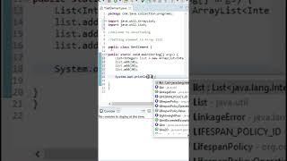 Get Element from ArrayList at Specific Index  ArrayList getindex Method java #shorts #javatcoding