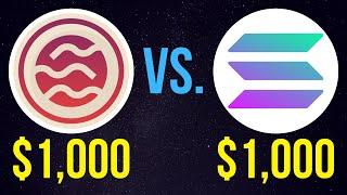 $1000 SEI vs. $1000 Solana – Who Wins?  Sei Network or Solana Network?