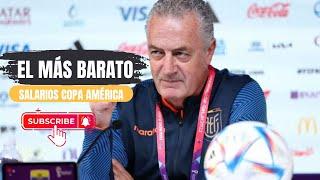 Gustavo Alfaro es el entrenador más barato de la Copa América