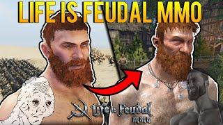 BECOMING the ultimate HUNTER in Life is Feudal MMO
