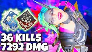 Alter 36 Kills and 7292 Damage Gameplay Wins - Apex Legends No Commentary