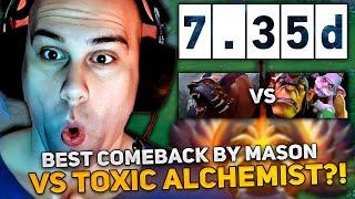 BEST COMEBACK by MASON URSA vs TOXIC ALCHEMIST on SMURF POOL DOTA 2?