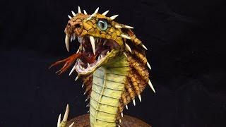 Naga-Paper Mache Dragon Snake