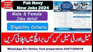 Pak navy civilian new jobs join Pak navy as LDC UDC civilian Pak navy latest jobs 2024