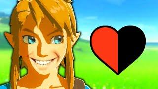 Zelda but if I take damage my game gets WEIRD