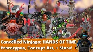 Ninjago Hands of Time Prototypes Cancelled Sets Concept Art