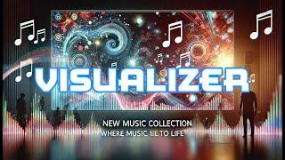 Visualizer 1 Chill to new music and sound waves sMV short Music Videos #music  #musicvideos