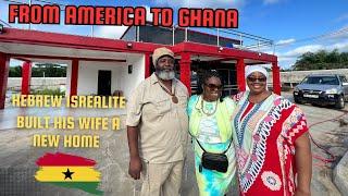 Building in Asebu Ghana Hebrew Israelite Builds Wife a Home  Asebu Pan African Village