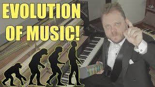 Evolution of Music  1680 AD - 2017