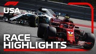 2018 United States Grand Prix Race Highlights