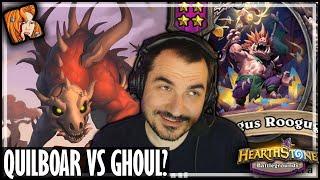 QUILBOAR VS GHOUL-ACABRA? - Hearthstone Battlegrounds