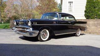 Fuelie  1957 Chevrolet Bel Air Fuel Injected in Black & Ride on My Car Story with Lou Costabile