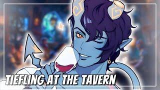 Tiefling at the Tavern High Fantasy First Meeting Romantic