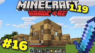 Я достроил свой домик в minecraft Майнкрафт выживание 1.19 Хардкор Без модов #16