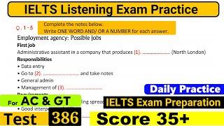 IELTS Listening Practice Test 2023 with Answers Real Exam - 386 