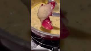 Eating fondue with meat #Fondue#foodblog #foodblogger #foodvlog #food #foodvlogger #asmrfood #asmr