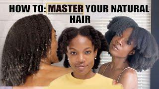 HOW TO CARE FOR NATURAL HAIR FOR BEGINNERS  My Full Natural Hair Regimen