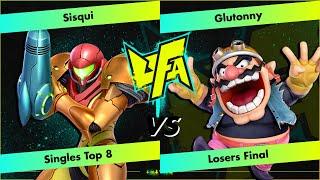 UFA 2024 SSBU - Sisqui Samus vs Glutonny Wario - Losers Final - Singles Top 8