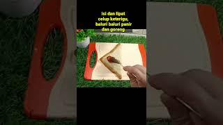 enak banget roti tawar isi sosis jajanan anak sekolah laris manis..