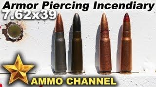 AK47 Armor Piercing -VS- Steel Core 7.62x39 Incendiary Chinese