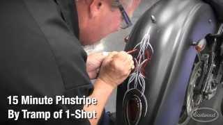 How To Pinstripe Like A Master with Pinstriping Pro Tramp Warner of 1-Shot Paint at Eastwood