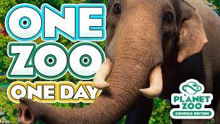  I FINISHED An ENTIRE Zoo in ONE DAY  Planet Zoo Console Edition