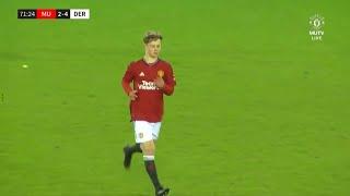 Jim Thwaites Manchester United U21 DEBUT vs Derby County U21  Every Touch  010324