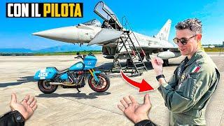 ENTRO in MOTO in una BASE dell AERONAUTICA MILITARE ️