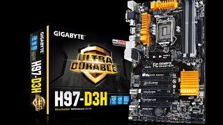 Top gaming motherboards Gigabyte  GA H97 D3H review 1