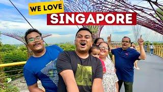 ഇന്ന് റിഷിയുടെ ദിവസം ‍‍ Gardens by the Bay & Marina Bay Sands Singapore Family Trip #2