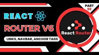 React Router v6 Tutorial in Hindi #2 Links Navbar & Anchor Tag of React Router v6 in React App