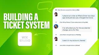 Mastering Client Support Building a Ticket System with Wix Studio & Velo Code