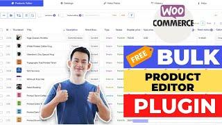 Free WooCommerce bulk edit plugin  Bulk product editor  WOOBE  BEAR tutorial