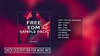 FREE EDM Sample Pack 2020 400+ Samples House Trap Bounce