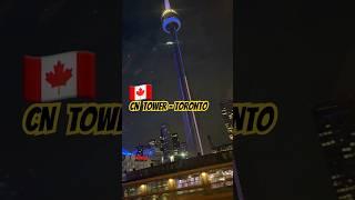 CN TOWER TORONTO CANADA   TORONTO DOWNTOWN #canadalife #canadavlogs #canada #toronto