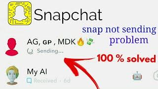 Snapchat snap send नहीं हो रहा है  Snapchat message not sending problem #youtube #snapchat #views