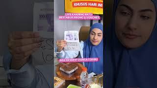 HARGA DESSERT CUMA 10 RIBU? JOIN LIVE TIKTOK KANJENG RATU SEKARANG BERTABUR PROMO  #bittersweet