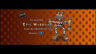 The Earth Island Epic Wubbox  My Singing Monsters